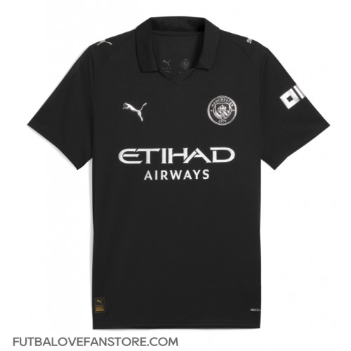 Manchester City Rayan Ait-Nouri #21 Vonkajší futbalový dres 2025-26 Krátky Rukáv Manchester City Rayan Ait-Nouri #21 Vonkajší futbalový dres 2025-26 Krátky Rukáv
